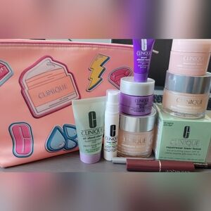 Clinique lot moisture surge repair laser focus etc